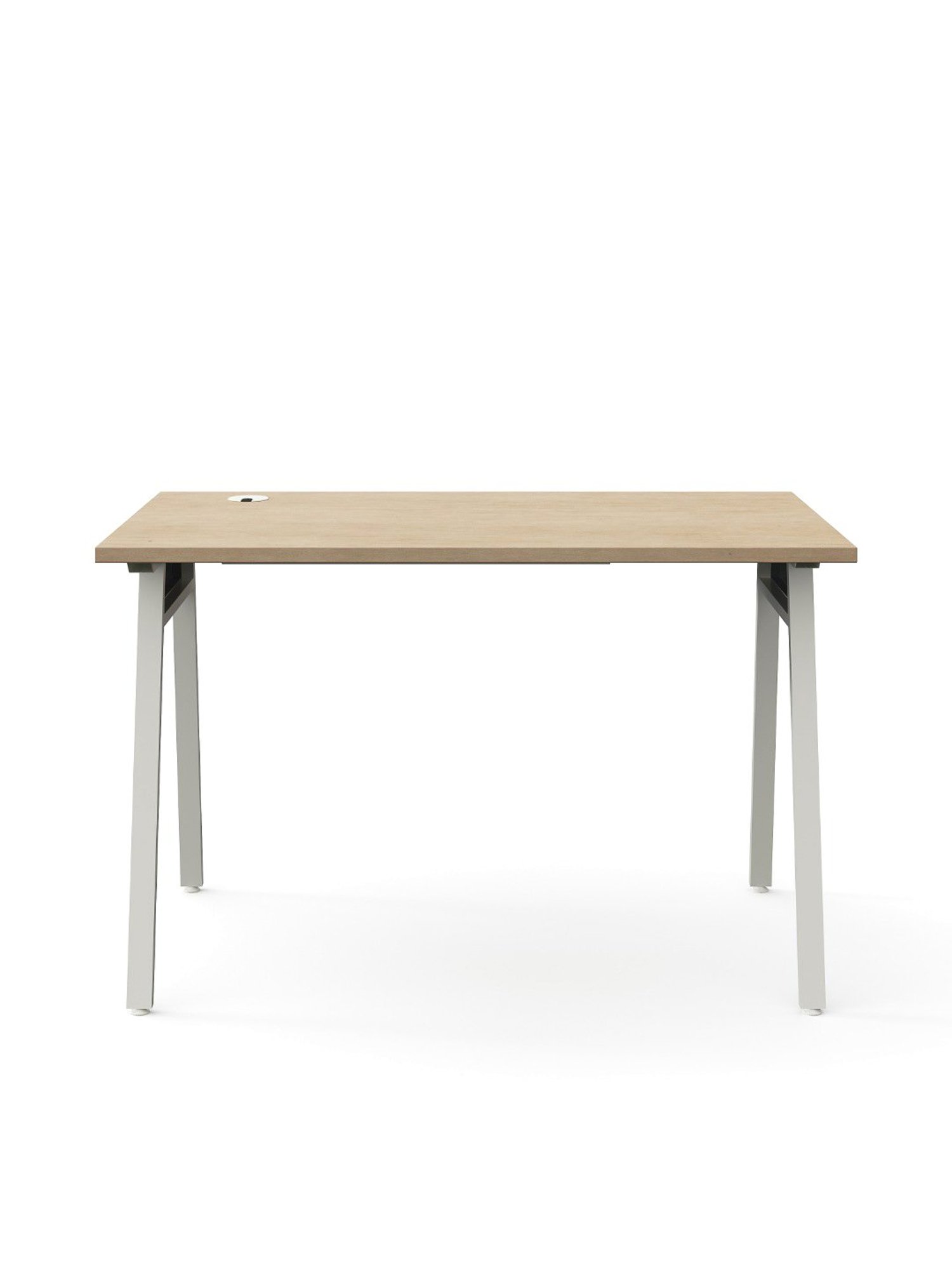 HNI India IONIC Engineered Wood Executive Office & Study Desk (White-900MM)