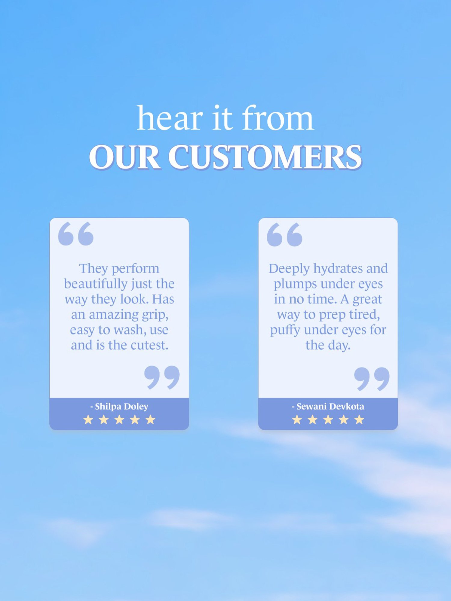 D'You Eyes & Shine Eye Patches - 2 Pieces