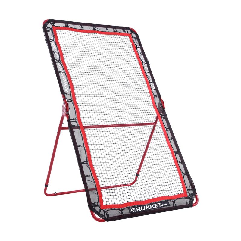 Rukket Sports 4 x 7 Foot Lacrosse Baseball Softball Football Rebounder Pitching Throwing Pitchback Training Screen