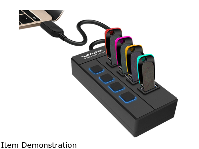 Madeng USB 3.0 HUB Adapter Extender Mini Splitter Box 3 Ports for PC Laptop Macbook Mobile Phone High Speed U Disk Reader