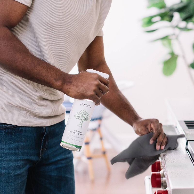 Puracy Green Tea & Lime Natural Multi Surface Cleaner - 25 fl oz