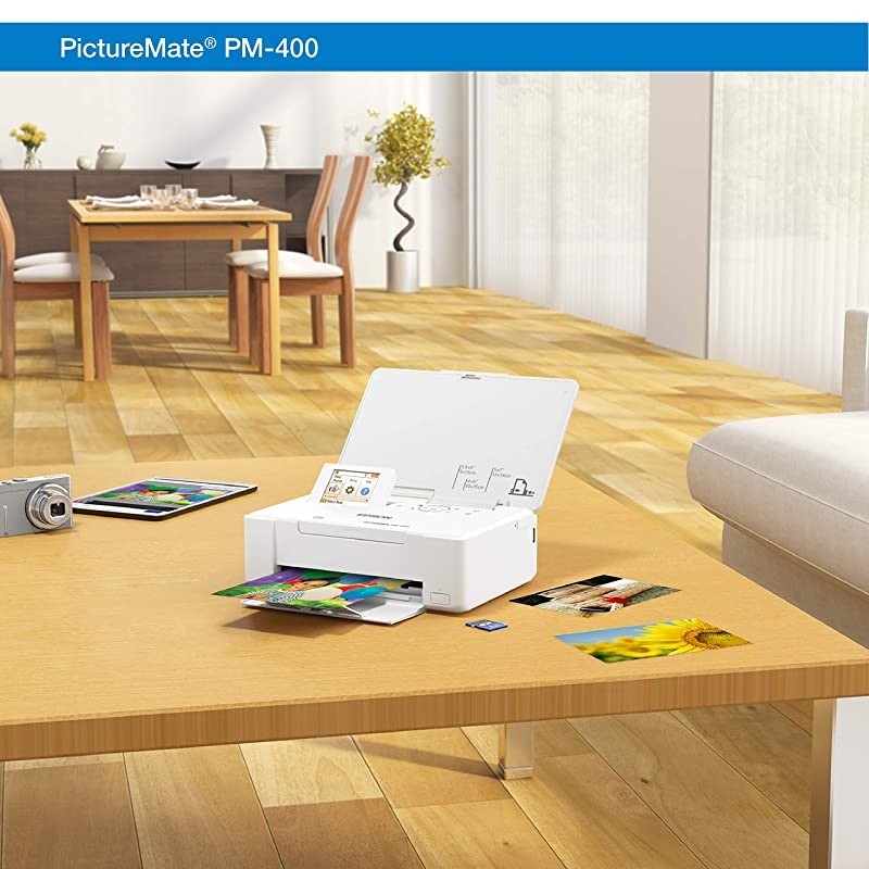 PictureMate PM-400 Wireless Compact Color Photo Printer