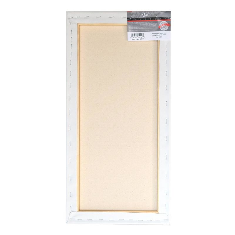 Fredrix Red Label Stretched Cotton Canvas 12 X 24" - 2pk