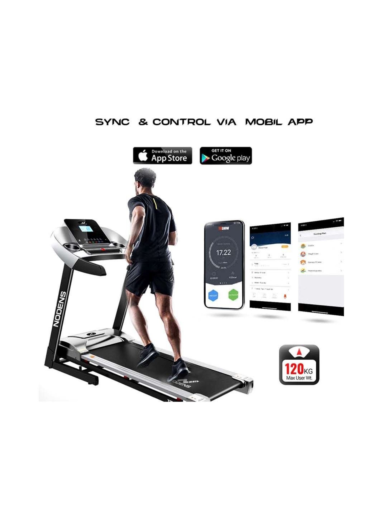 Nodens Silver Treadmill (Size 4)