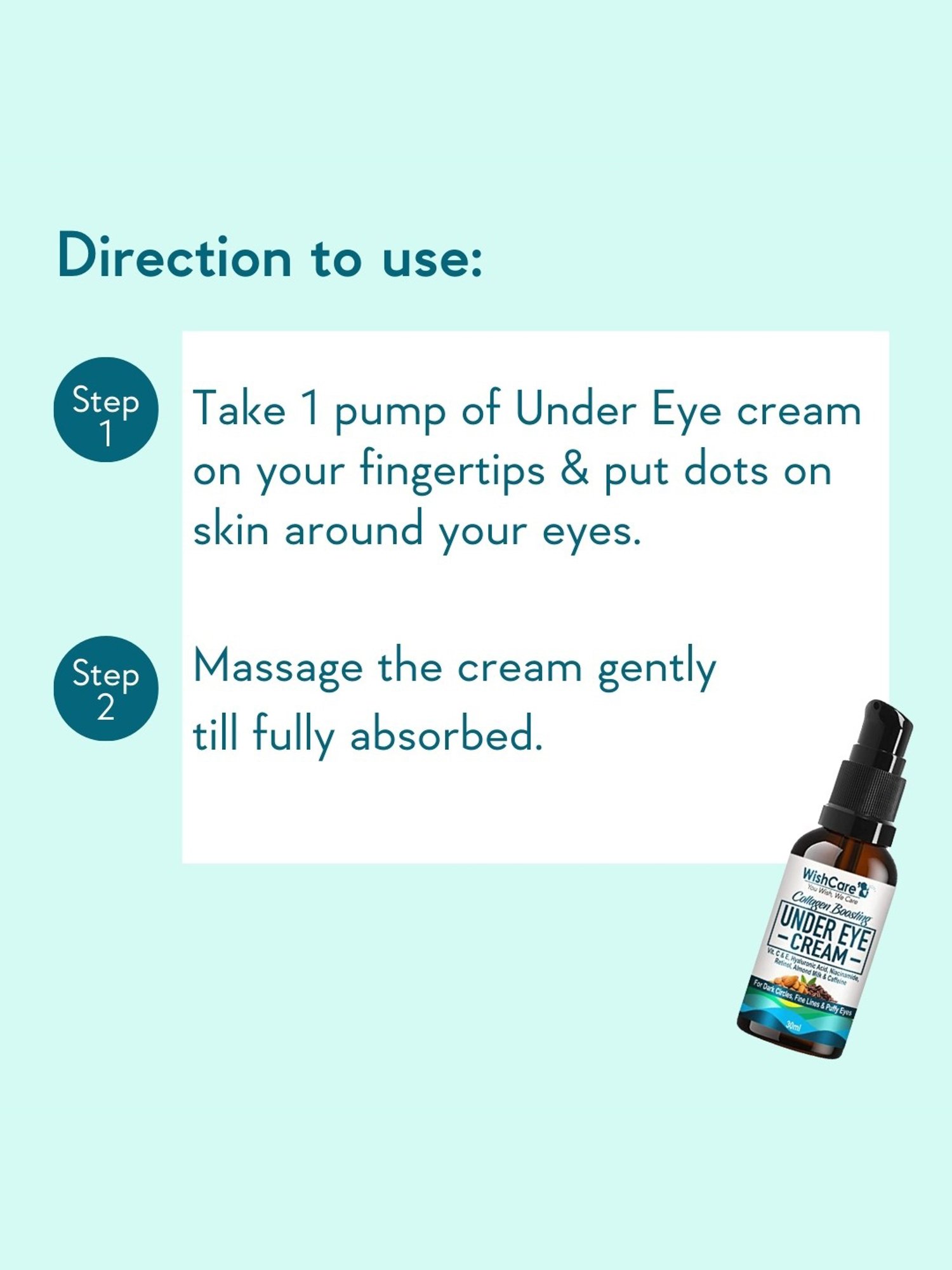 Wishcare Collagen Boosting Under Eye Cream - 30 ml