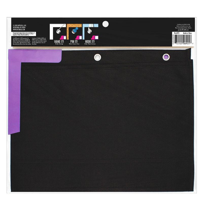 ArtSkills 5 Pocket Hanging Organizer with Labels & Folders - Neon