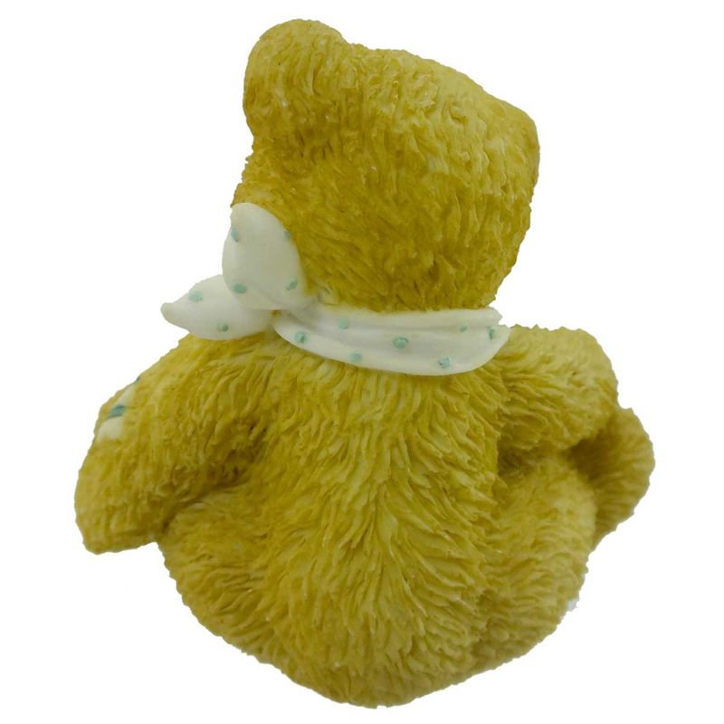 Cherished Teddies Age 3 Three Cheers For You Teddy Bear Birthday Cupcake  -  Decorative Figurines