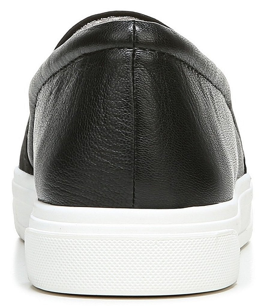 DKNY Eli Leather Logo Hardware Strap Loafers