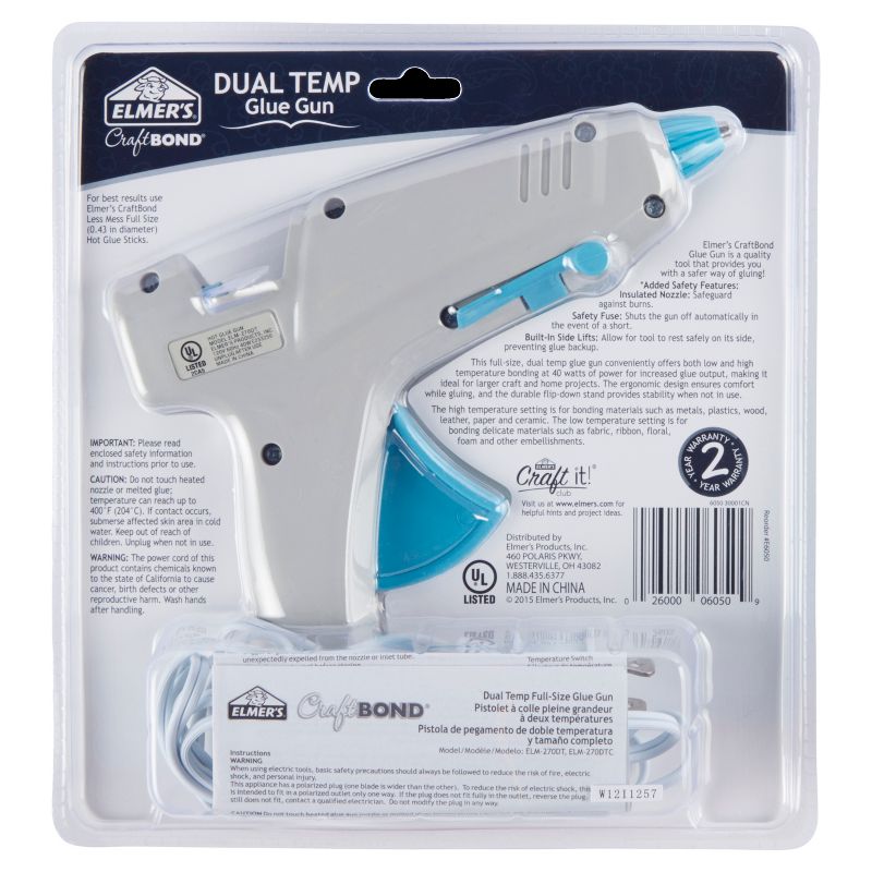 Elmer's Craft Bond Glue Gun Dual-Temp
