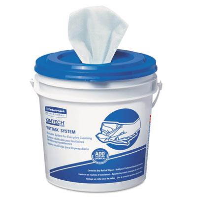 KIMTECH PREP Wipes for WETTASK System, 12 x 12 1/2, 90/Roll, 6/Carton