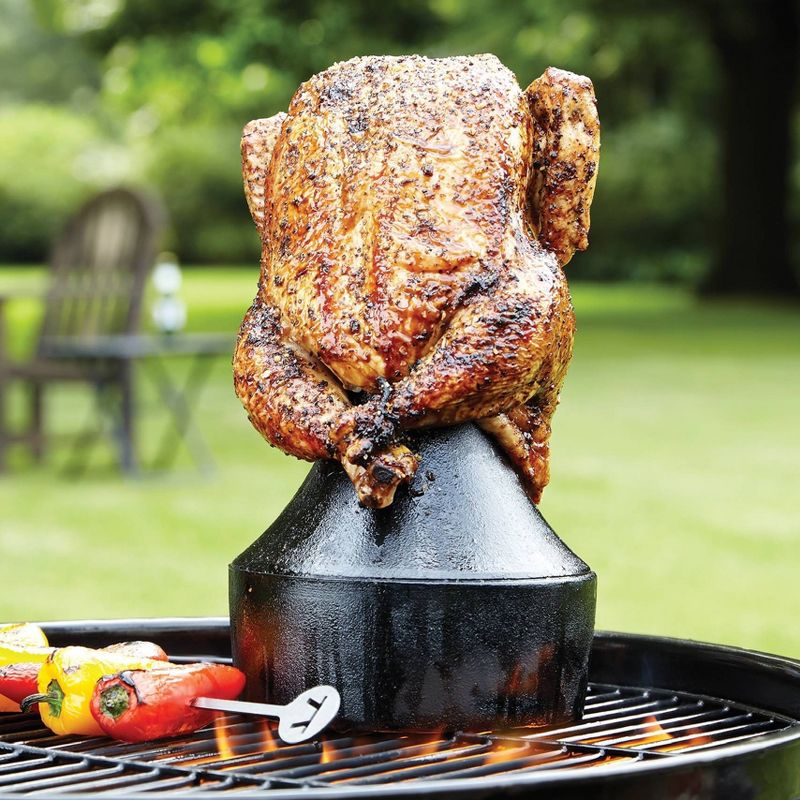 Cast Iron Beer Can Roaster - Outset
