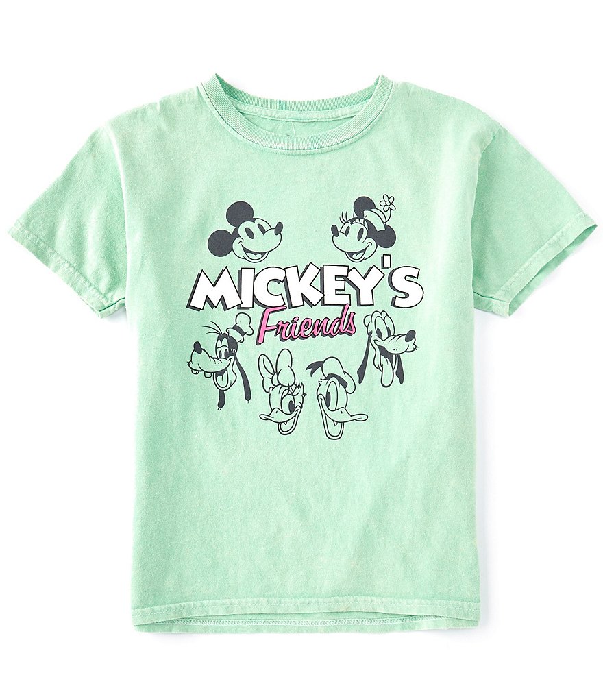 Disney Big Girls 7-16 Short-Sleeve Mickey's Friends Graphic Tee
