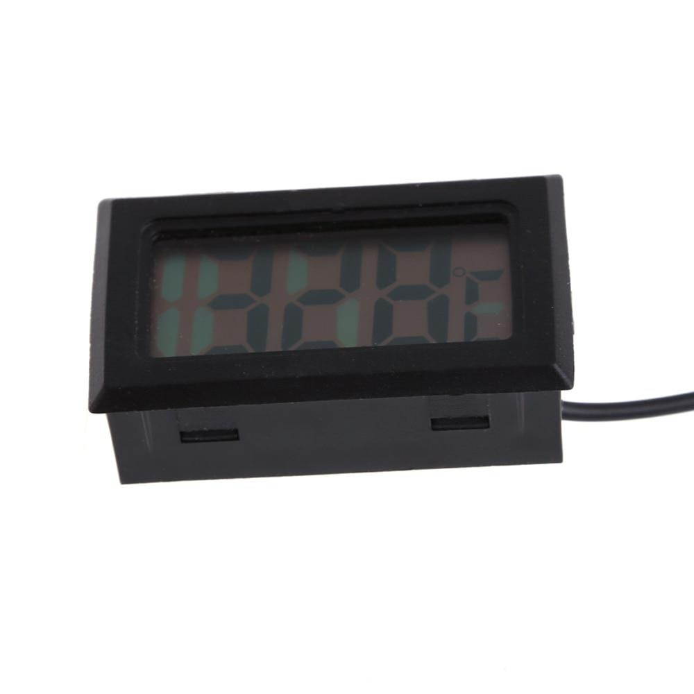 New LCD Digital Fridge Freezer Thermometer Temperature Meter Gauge built-in Batteries For fridges outside of house Windows Cars