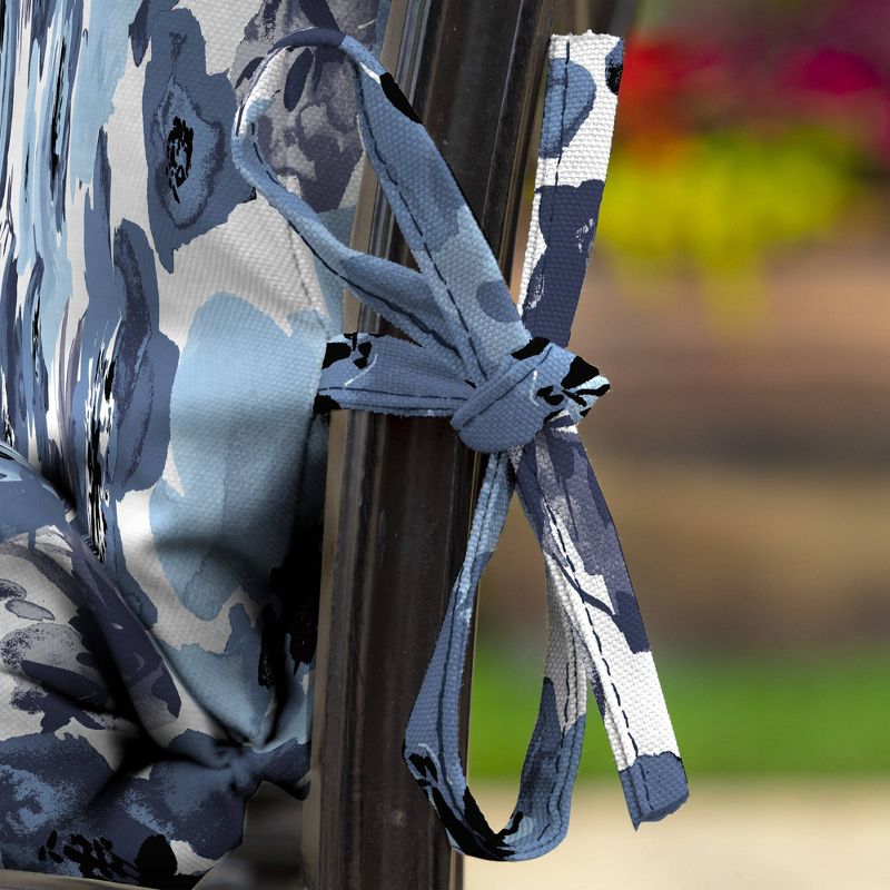 Arden Selections Garden Delight Outdoor High Back Dining Chair Cushion