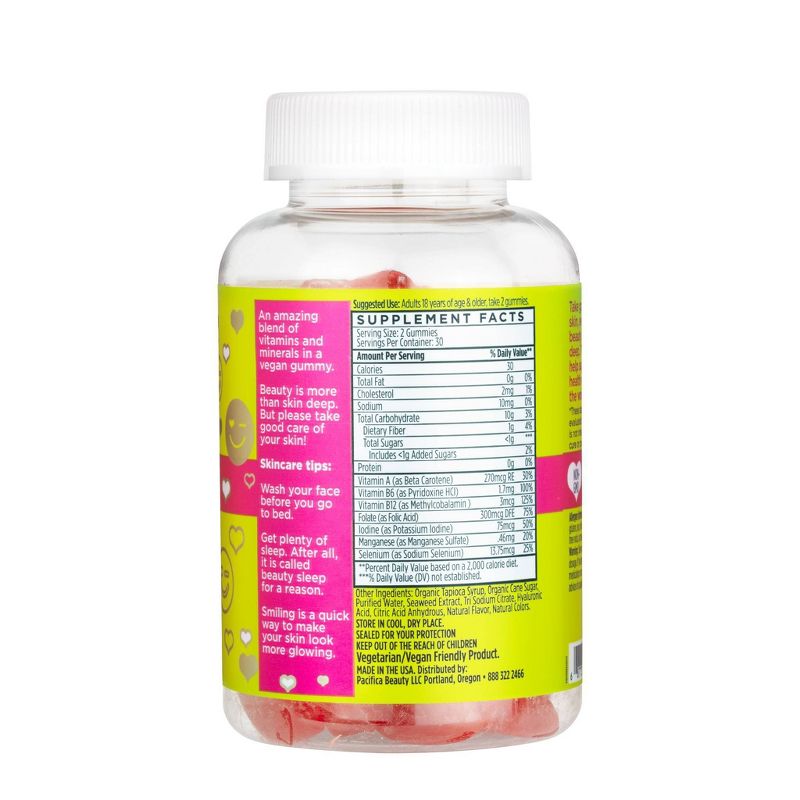 Pacifica NoFilter Beauty Gummies - 60ct