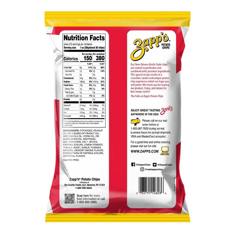 Zapp's Cajun Crawtator - 2.625oz