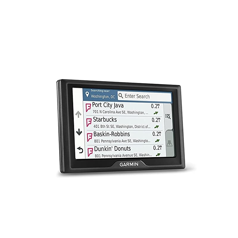 Drive 51 USA LM GPS Navigator System with Lifetime Maps, Spoken Turn-By-Turn Directions, Direct Access, Driver Alerts, TripAdvisor and Foursquare Data (Renewed)