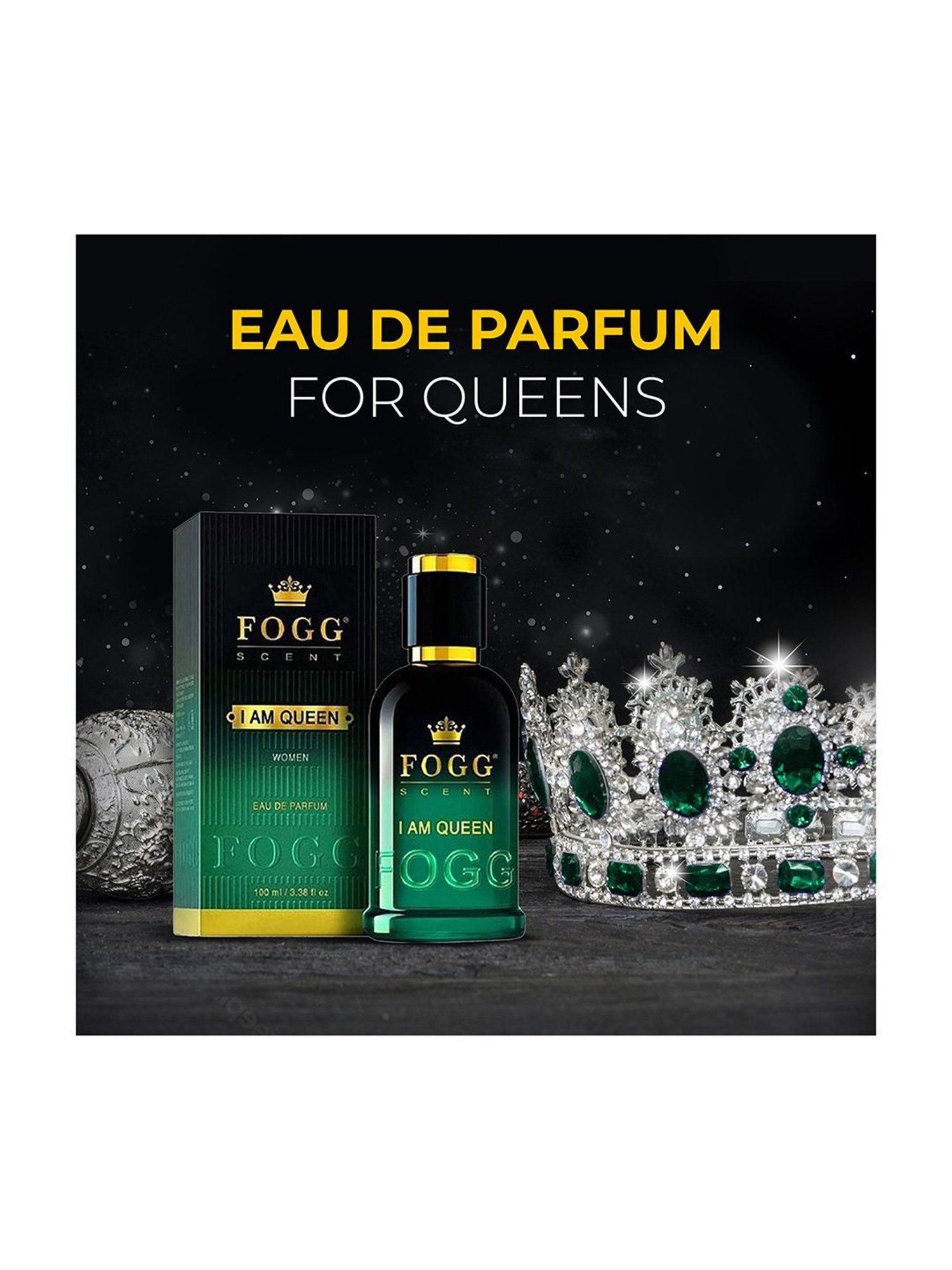 Fogg Scent I Am Queen Eau De Parfum for Women - 100 ml