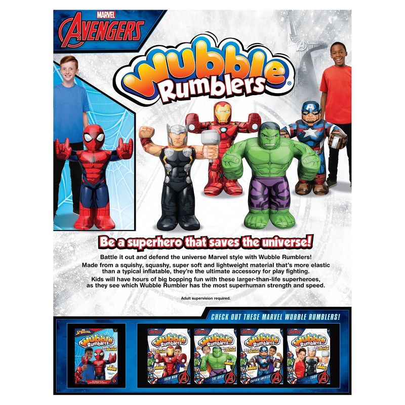 Wubble Rumblers Avengers Ironman