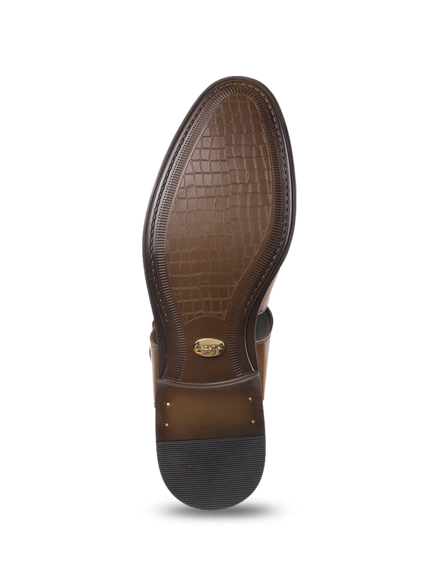 J.Fontini by Mochi Men's Tan Fisherman Sandals