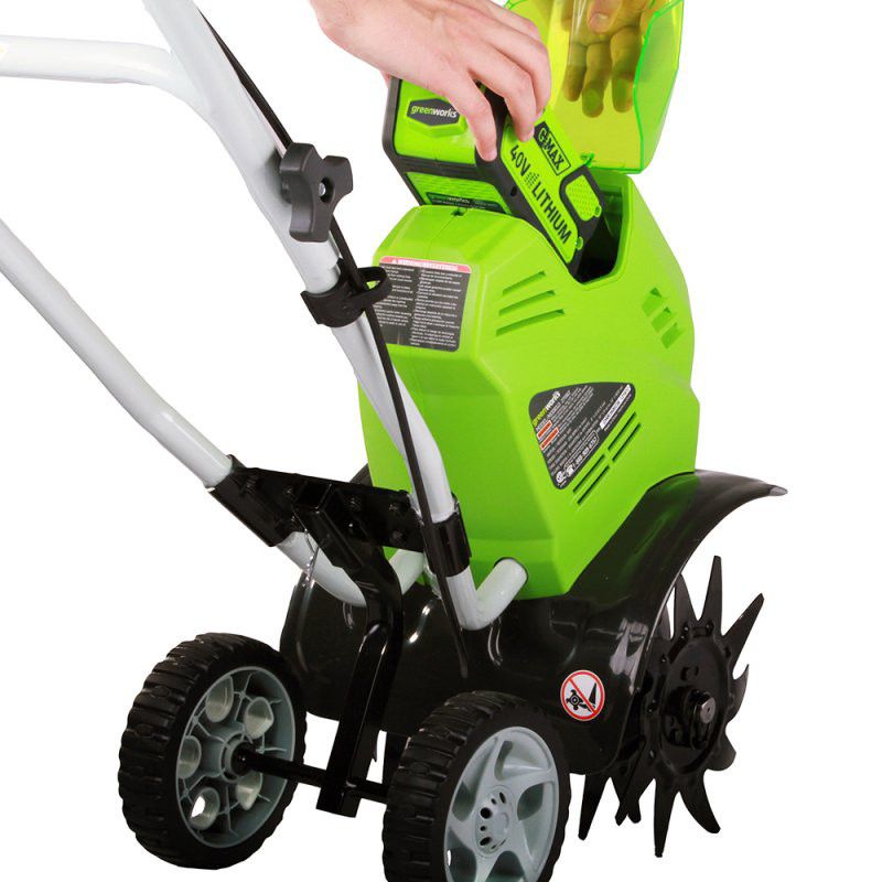 Sun Joe TJ600E Electric Garden Tiller/Cultivator | 14-Inch | 6.5 Amp.