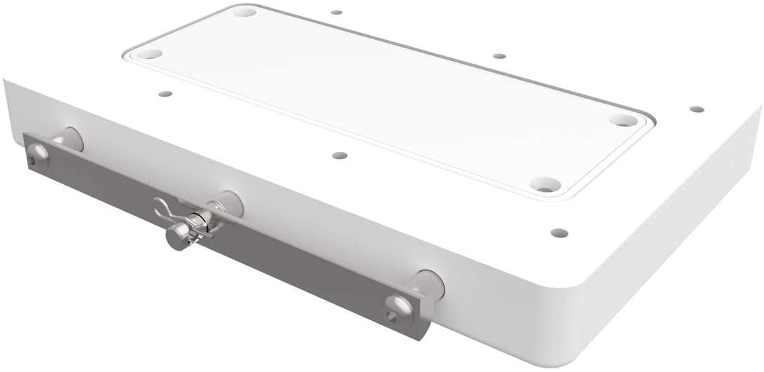 Minn Kota 1854054 RTA-54 Riptide Electric Steer Trolling Motor Composite Quick Release Bracket, Black ( Pack of 2 )