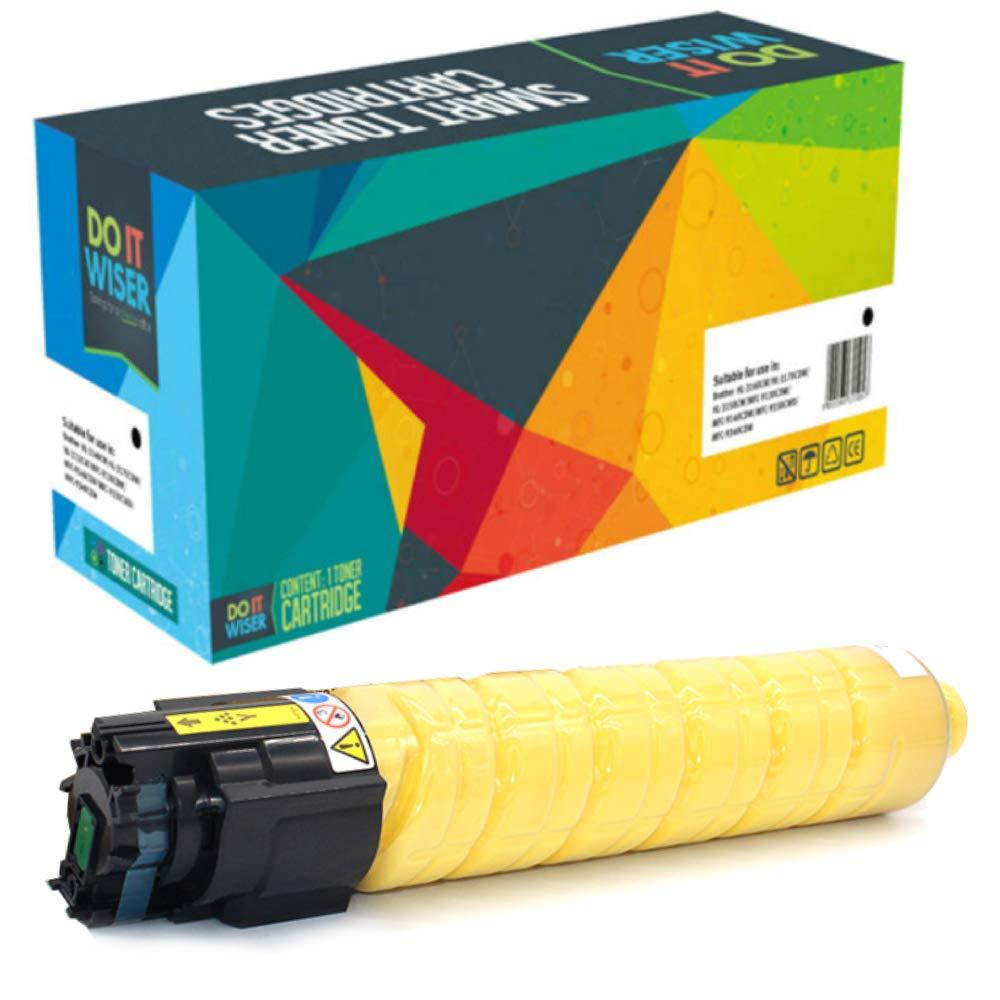 Do it Wiser Compatible Toner Cartridge Replacement for Ricoh Aficio SP C830DN SP C831DN | 821118 (Yellow)