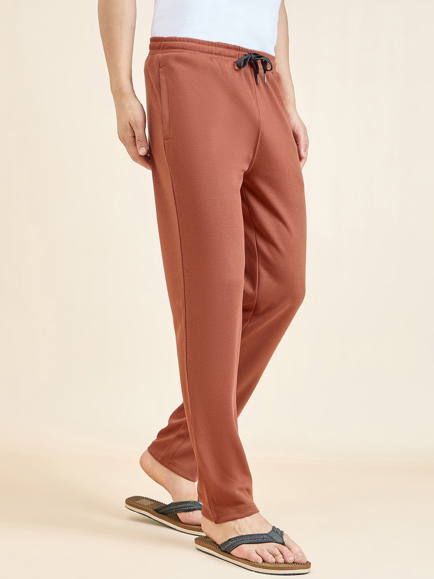 Sweet Dreams Brown Regular Fit Lounge Pants