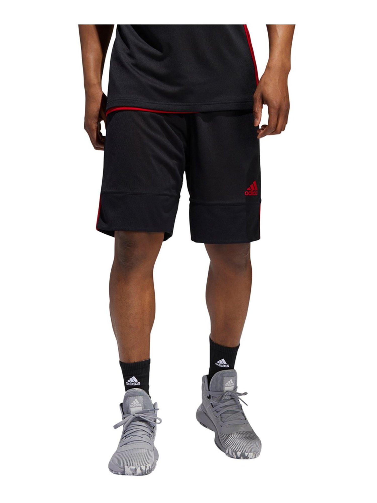 Reebok Black Regular Fit Sports Shorts