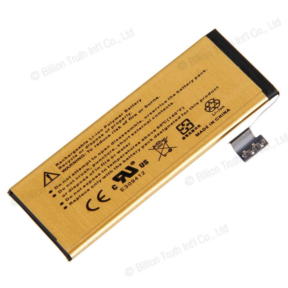 New Replacement 2680mAh High-Capacity Gold Battery for iPhone 5
