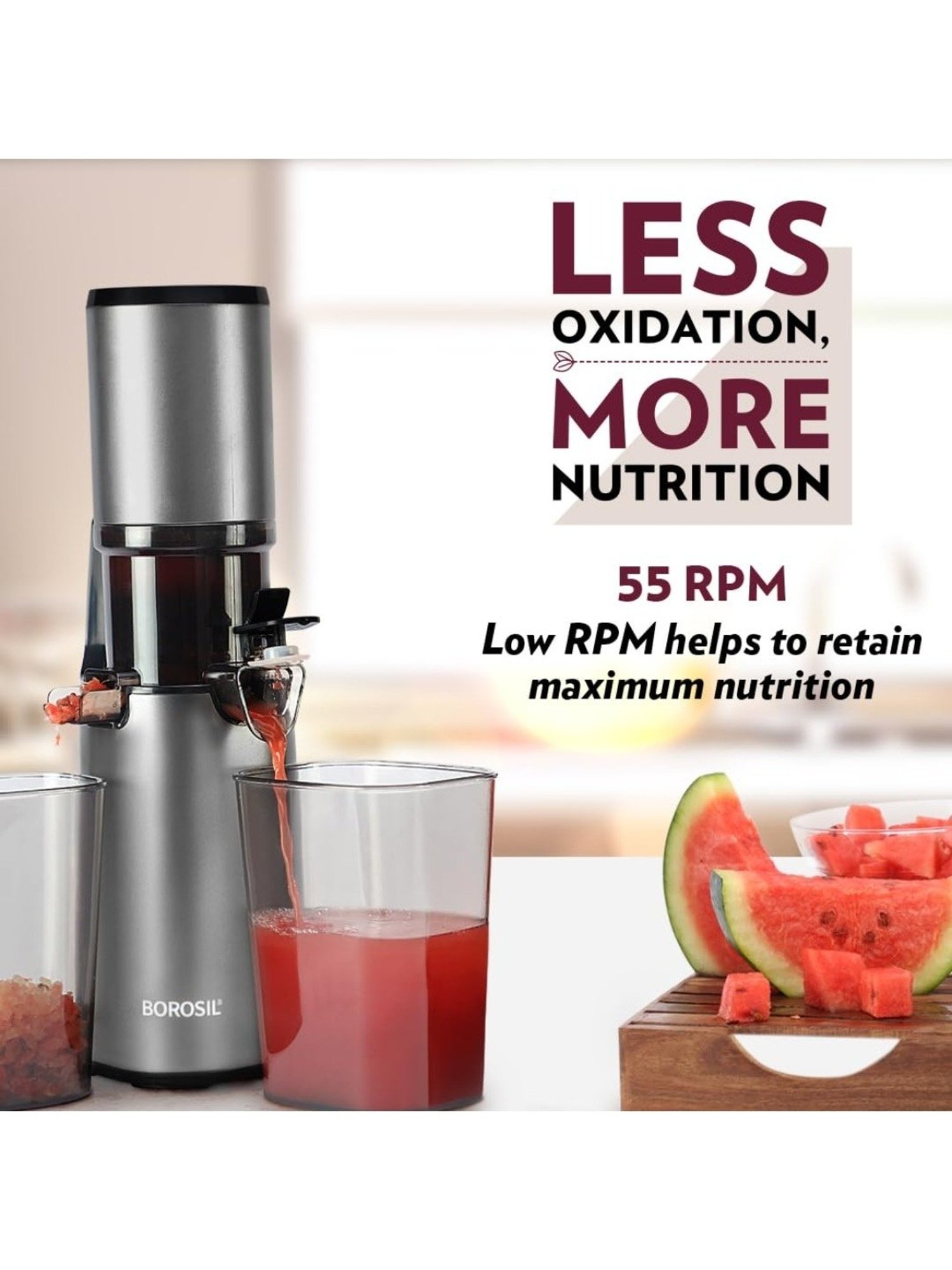 BLACK+DECKER BXCJ0101IN Citrus Juicer 30 Watt 1L (White)