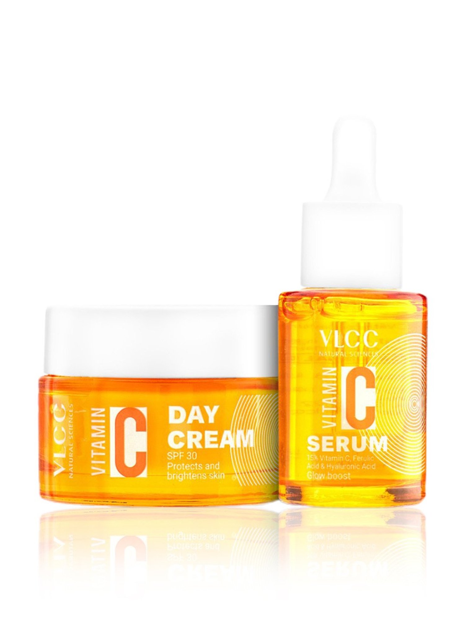 VLCC Natural Sciences Vitamin C Day Cream & VLCC Natural Sciences Vitamin C Serum Combo