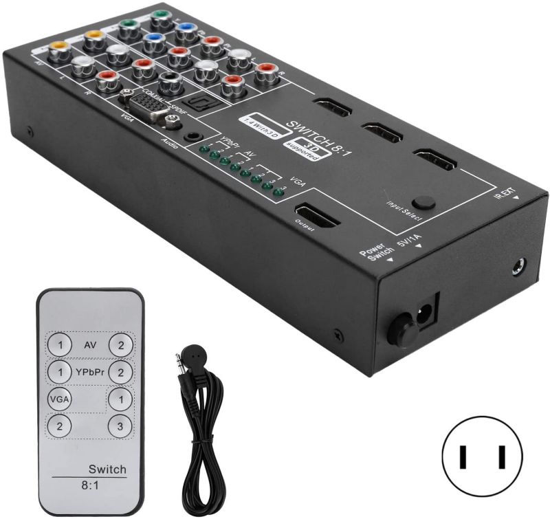 SPT 15-DB02 VGA to RCA, S-Video and VGA Converter (Silver)