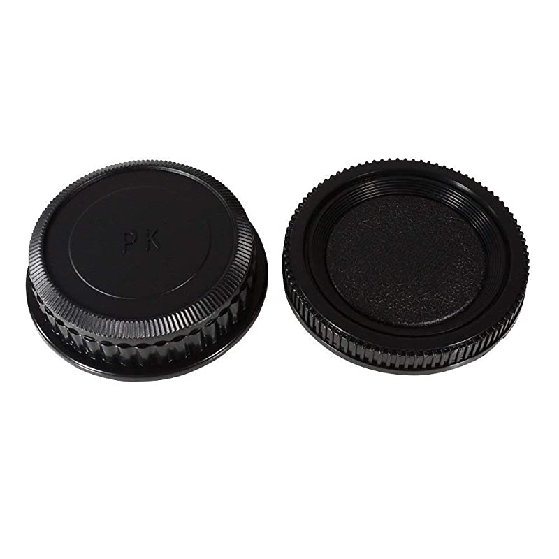 Body Cap Camera Rear Len Cover Set Compatible with Pentaxist DS DS2 D DL DL2 K10D K20D K100D K110D K200D K100D Super K5 K7 K30 Kr Kx Km Km aka K2000 K01