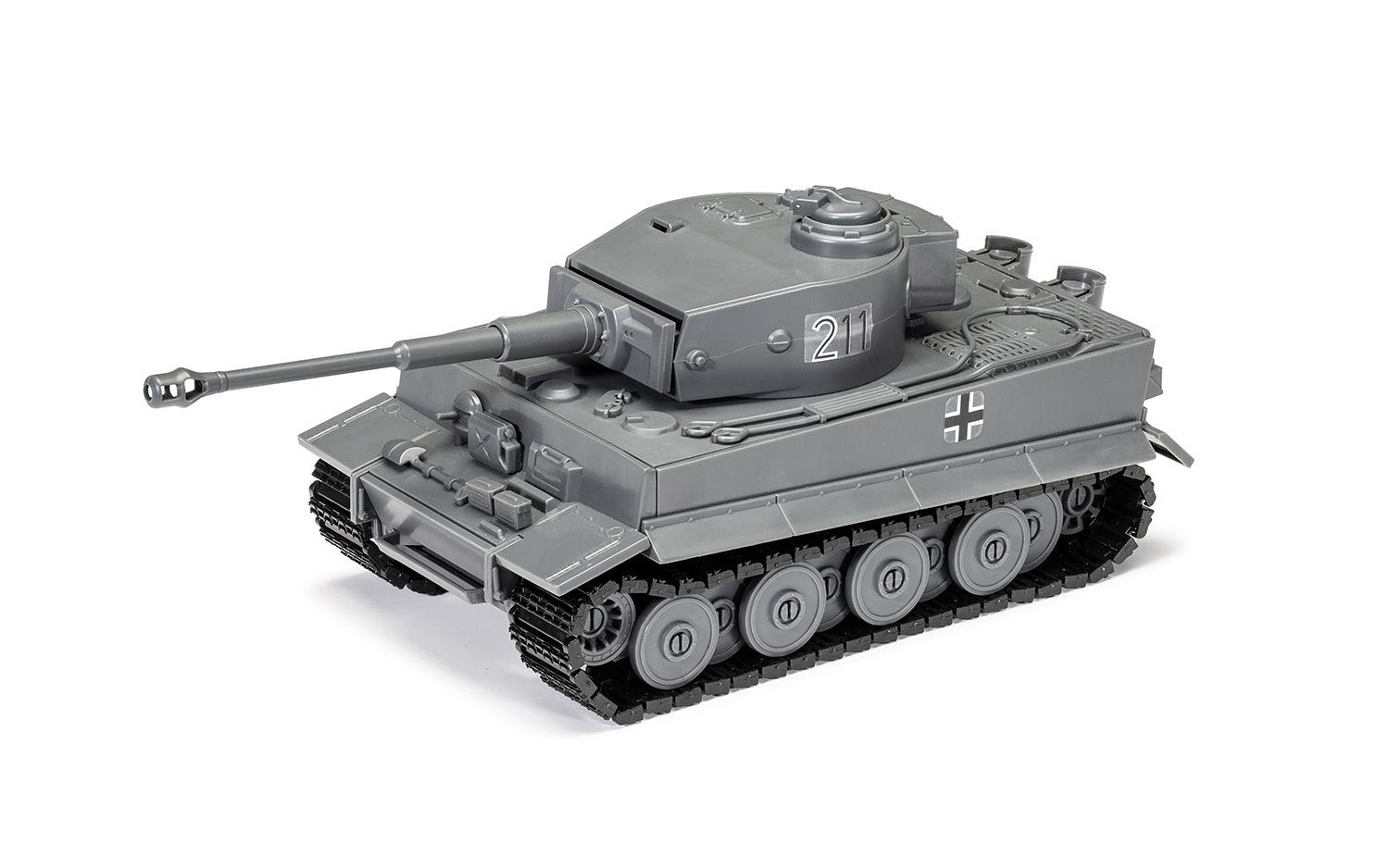 Skill 1 Model Kit Sherman Firefly Tank "British Army" Snap Together Painted Plastic Model Tank Kit 1/35 Scale by Airfix Quickbuild