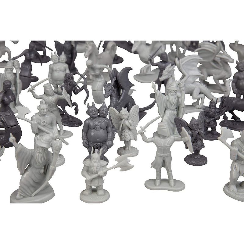 Hingfat Fantasy Creature Action Figure Toy Playset, 98 Pieces