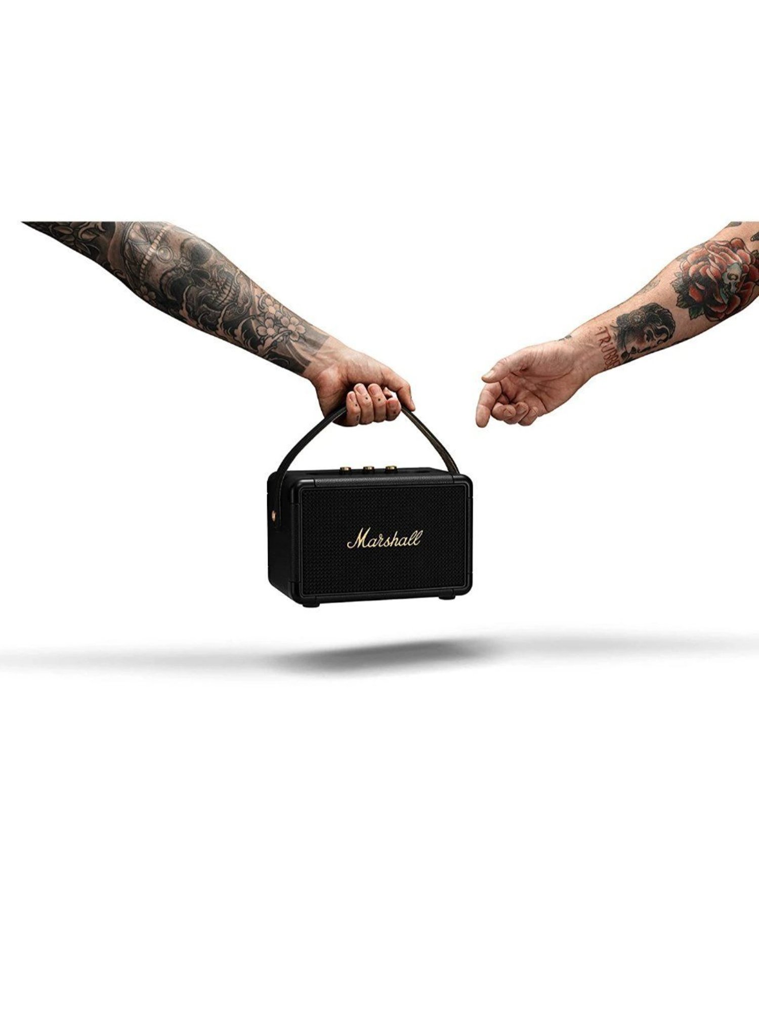 Marshall Kilburn II 36W Portable Bluetooth Speaker (Black & Brass)