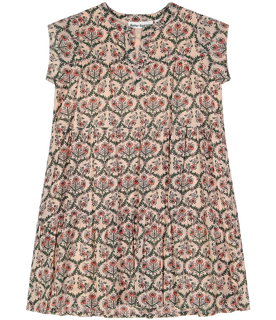 Roller Rabbit Baby Girls 12-24 Months Hampton Floral A-Line Dress