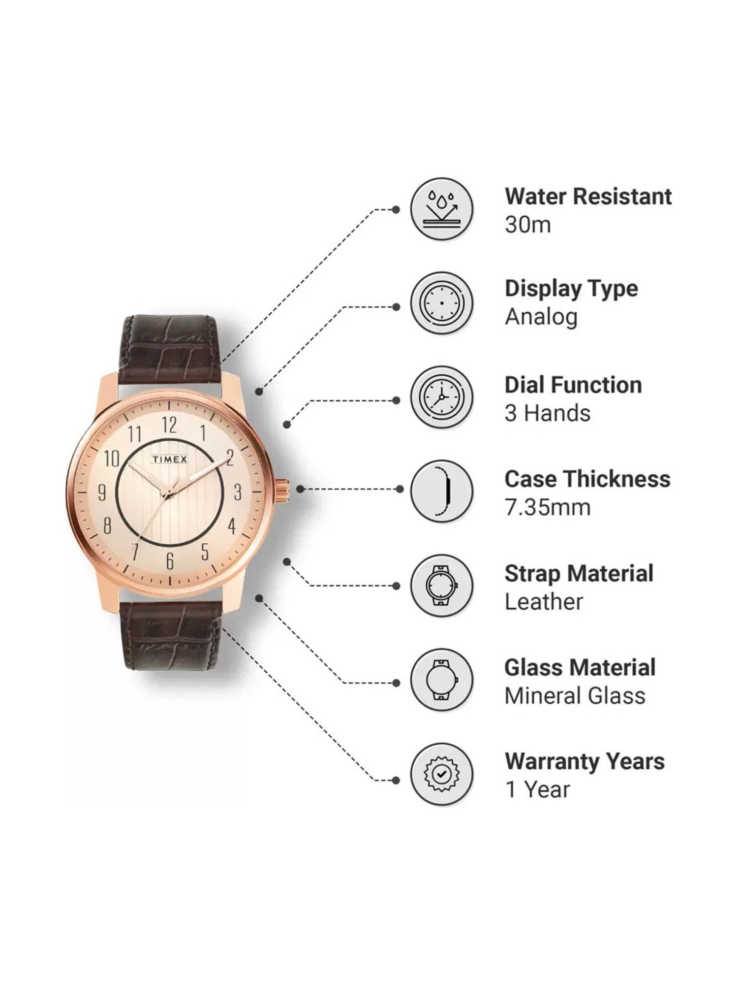 Timex TWNTG07SMU03 Analog Watch for Men