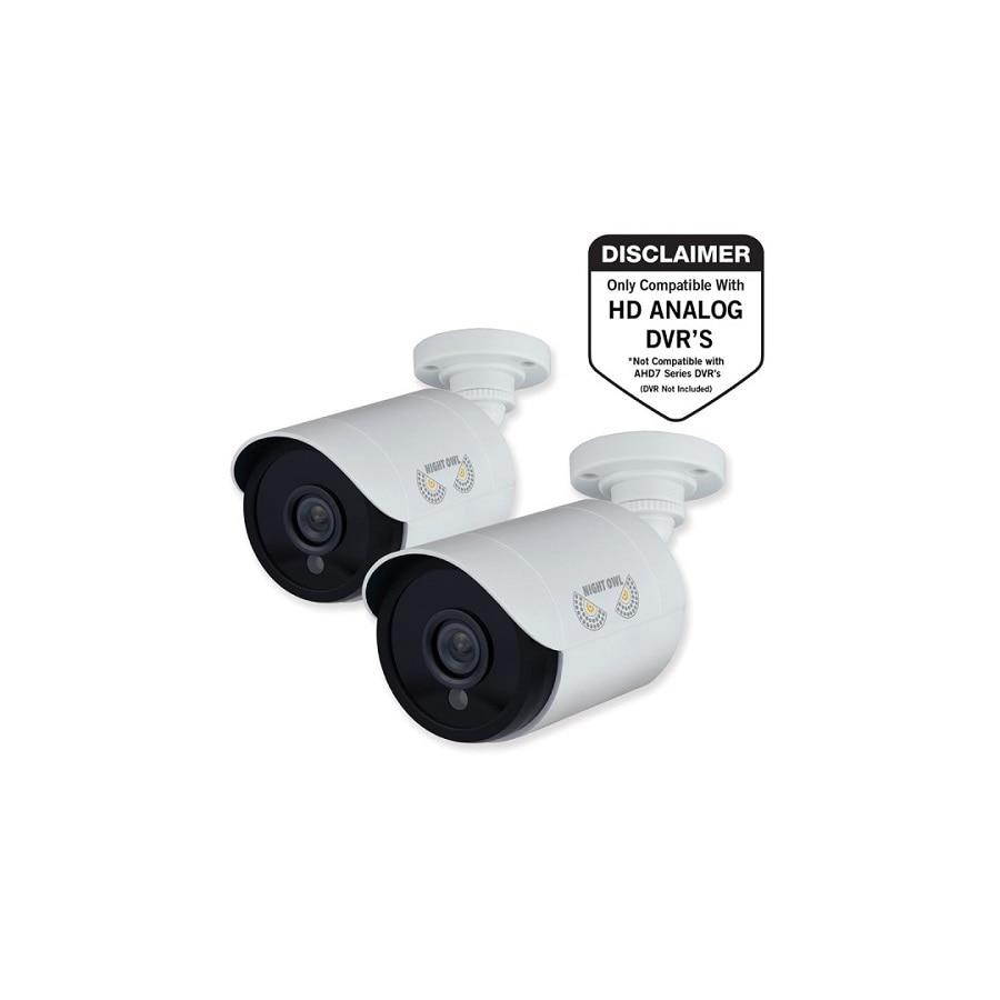 NIGHT OWL CAM-2PK-HDA10W-BU 1080P HD Analog Bullet Cam 2Pk