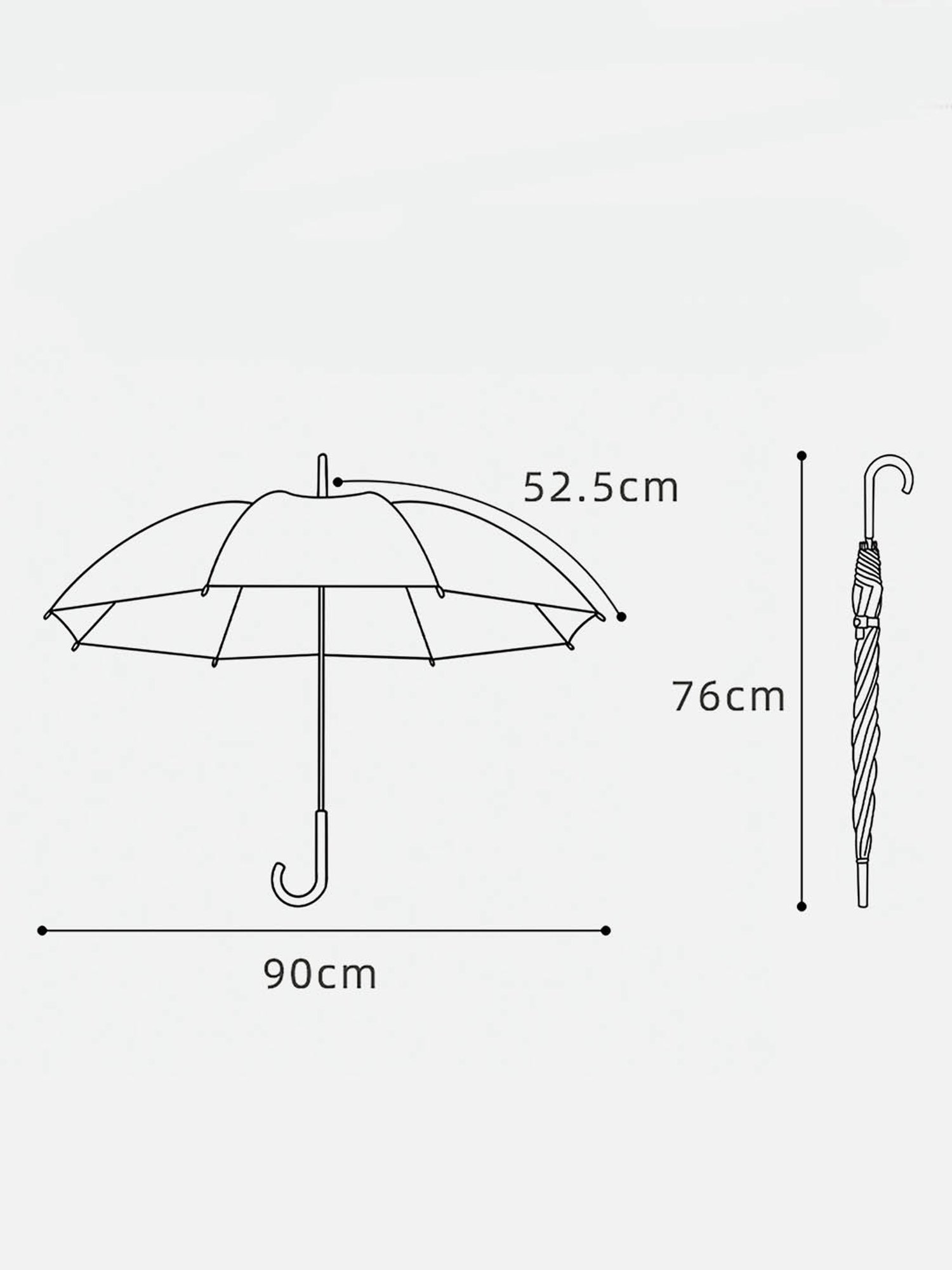 Little Surprise Box Mulicolor Printed 2 Fold Umbrella