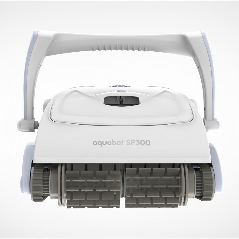 Aquabot SP300 APP Automatic Dual PVC Brush Robot Universal In Ground Pool Cleaner Machine with 4D Ultra Fine Microfiber Filtration and 59 Foot Cord