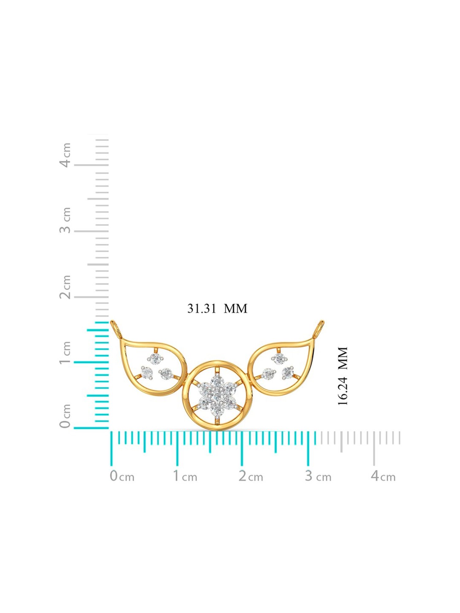Joyalukkas 18k Gold & Diamond Mangalsutra