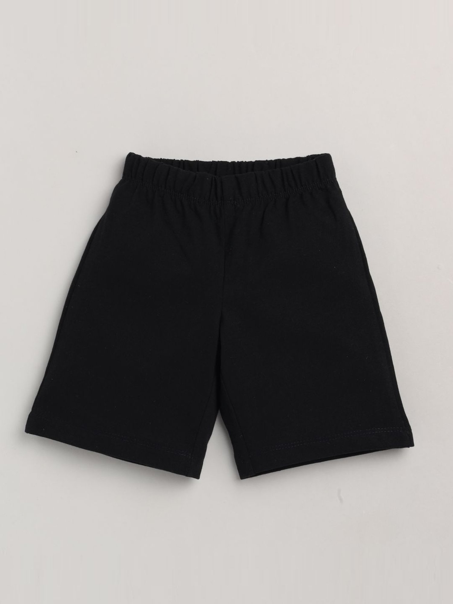 Lazy Shark Kids Yellow Printed T-Shirt & Shorts