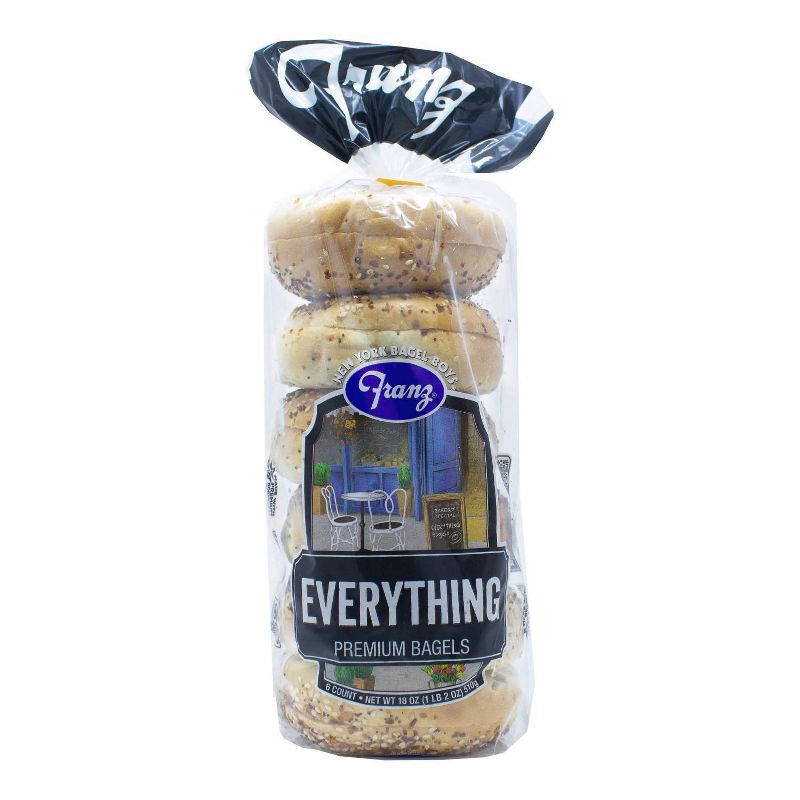 New York Bagel Boys Everything Bagels - 20oz/6ct