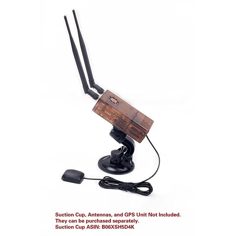 V2 Tint Case Dual Fans for Stratux ADS-B Kit Fits AHRS Module and GPYes