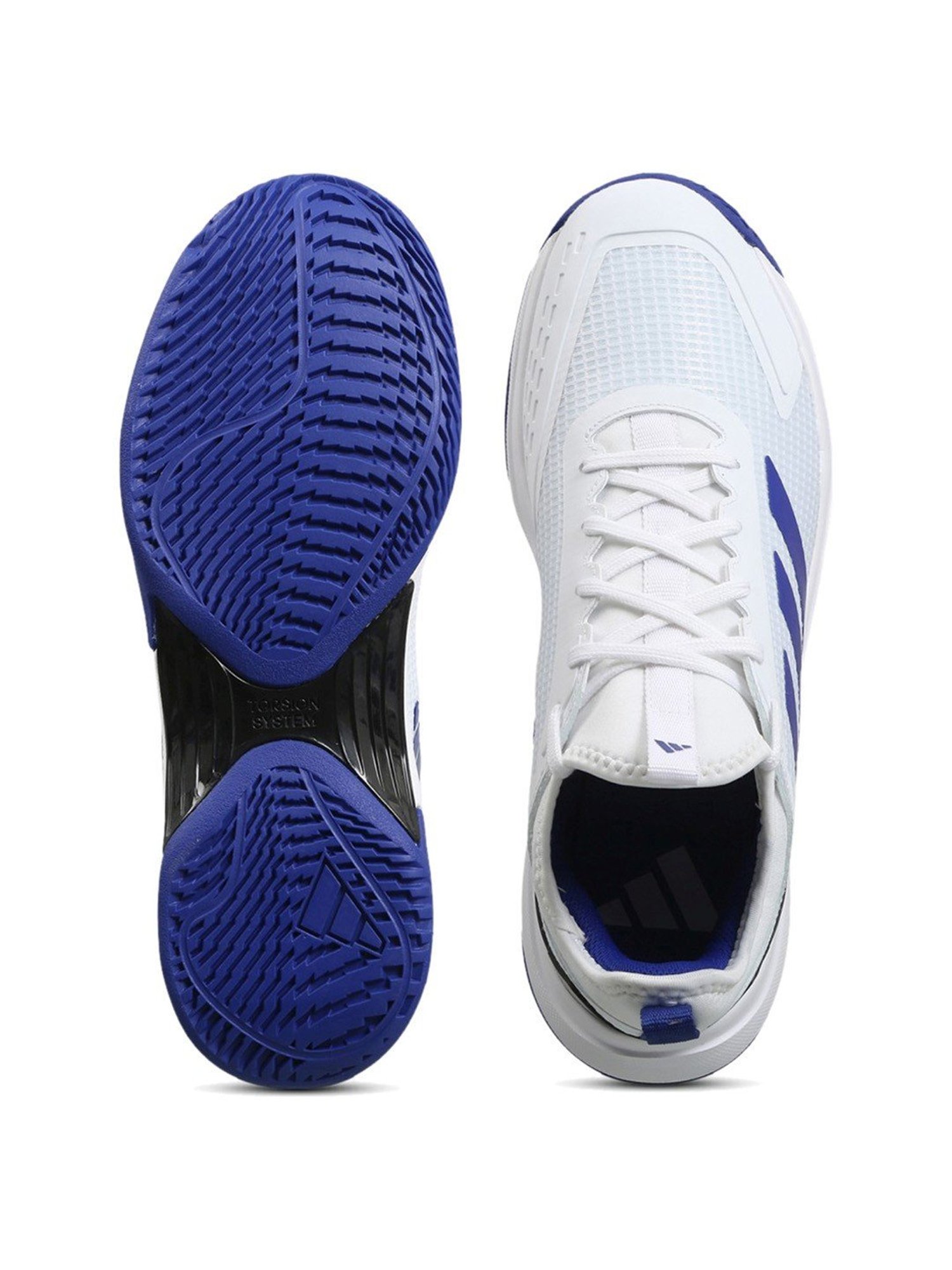 Adidas Men's Stroker White Tennis Shoes