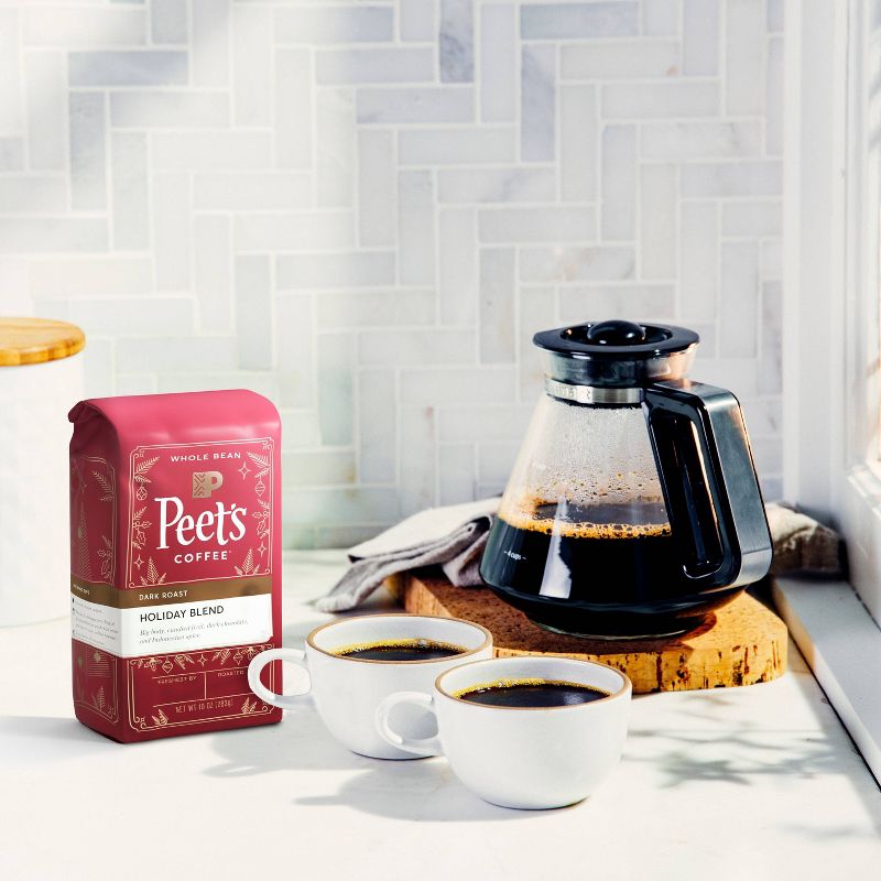 Peet's Whole Bean Holiday Blend Dark Roast Coffee - 10oz