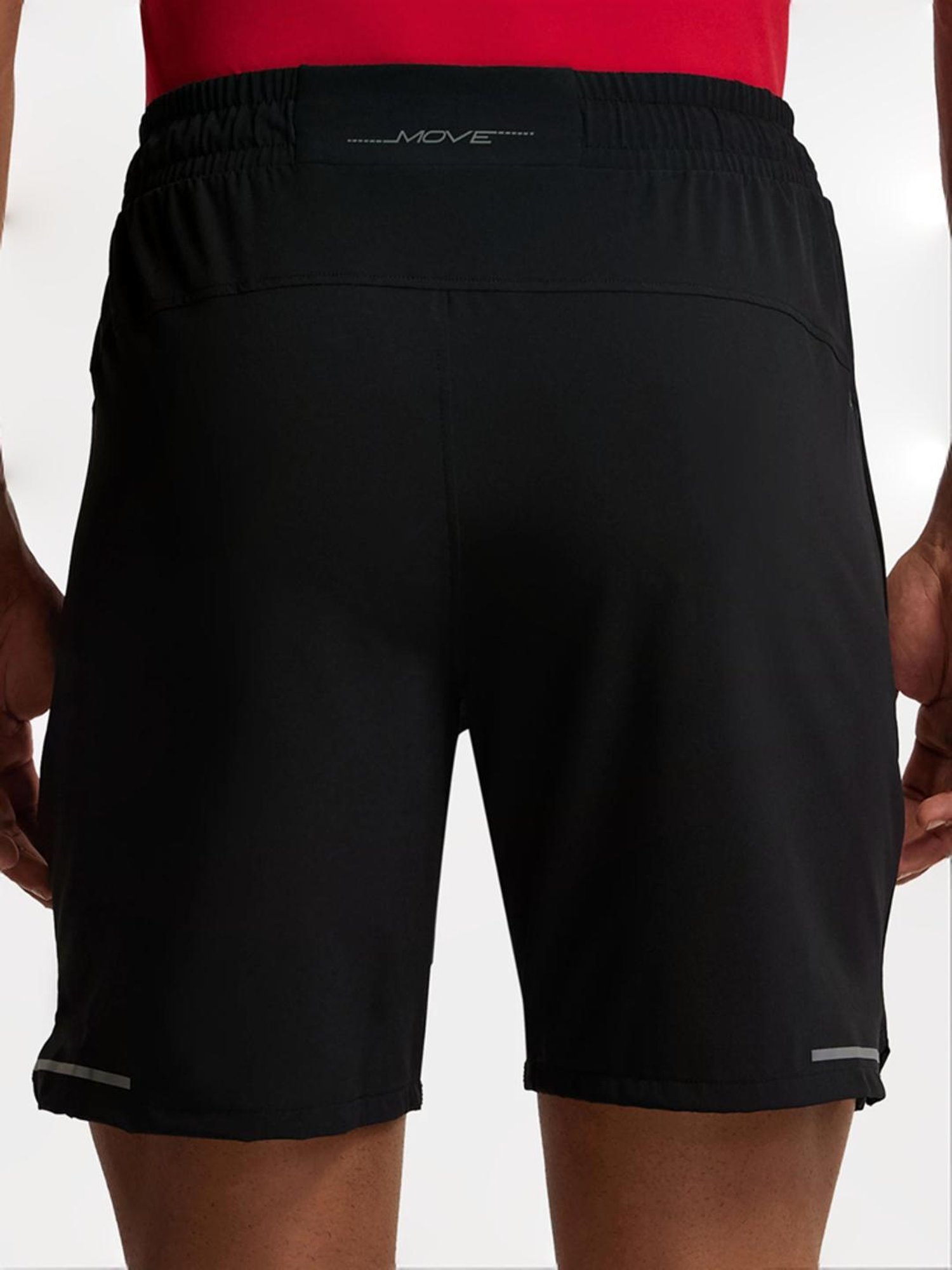 Jockey MV20 Black Microfiber Elastane Stretch Shorts with Stay Fresh Treatment