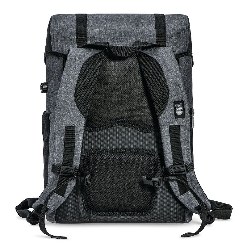 IceMule 1700-SG Urbano Portable Soft Sided Roll Top 30 Liter 20 Can Lightweight Insulated Floating Waterproof Leak Proof Backpack Cooler Bag